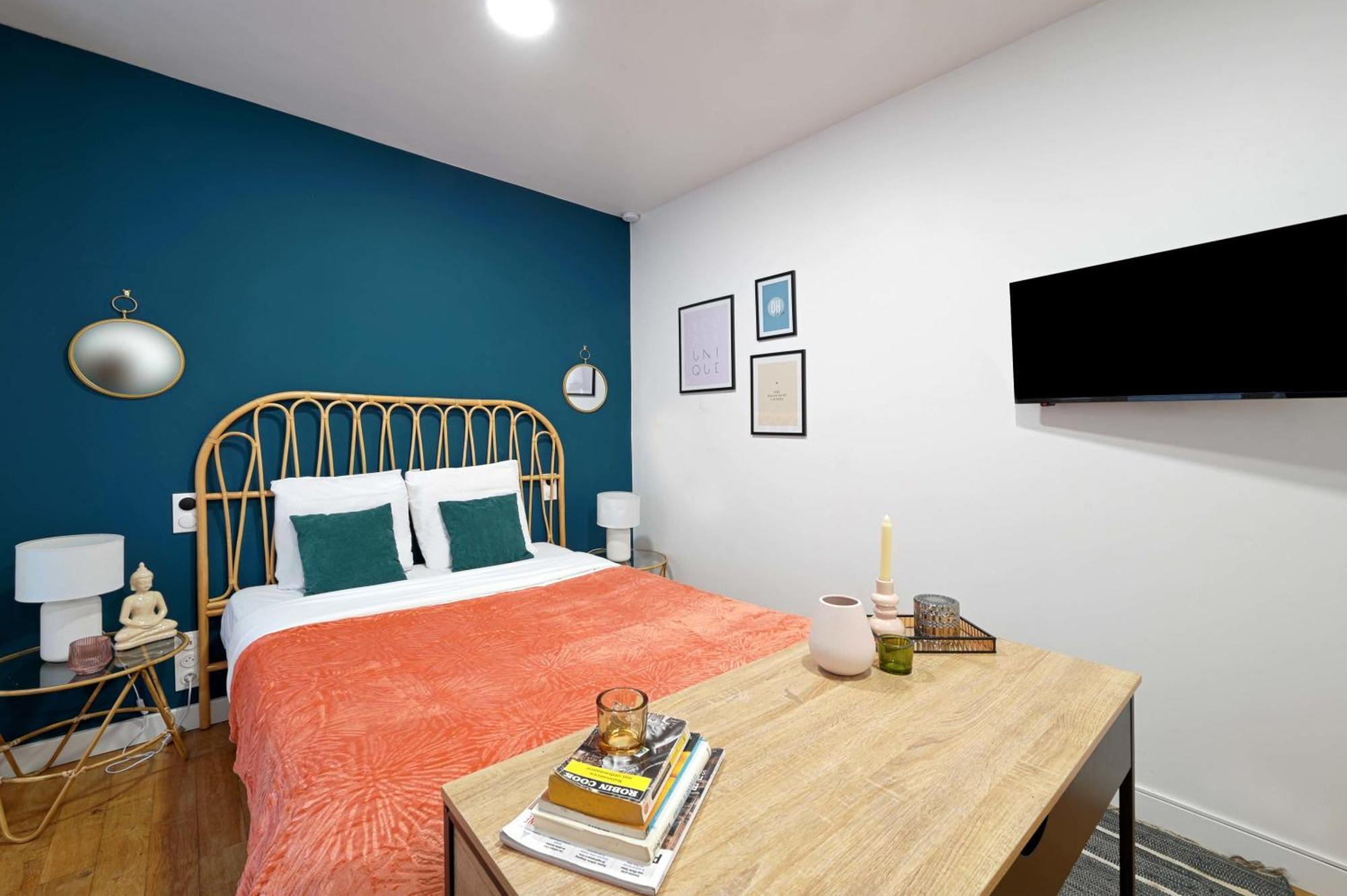 Modern Studio Fully Renovated Paris Exteriör bild